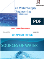 Chapter Three - Sources of Water