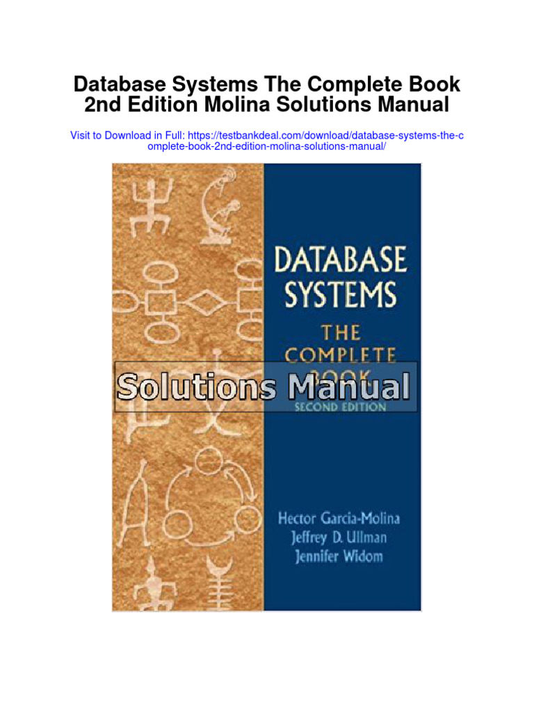 Database Systems The Complete Book