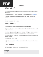 What Is C++?