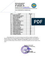 Surat Dispensasi Gsi