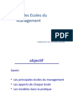 Les Écoles Du Management