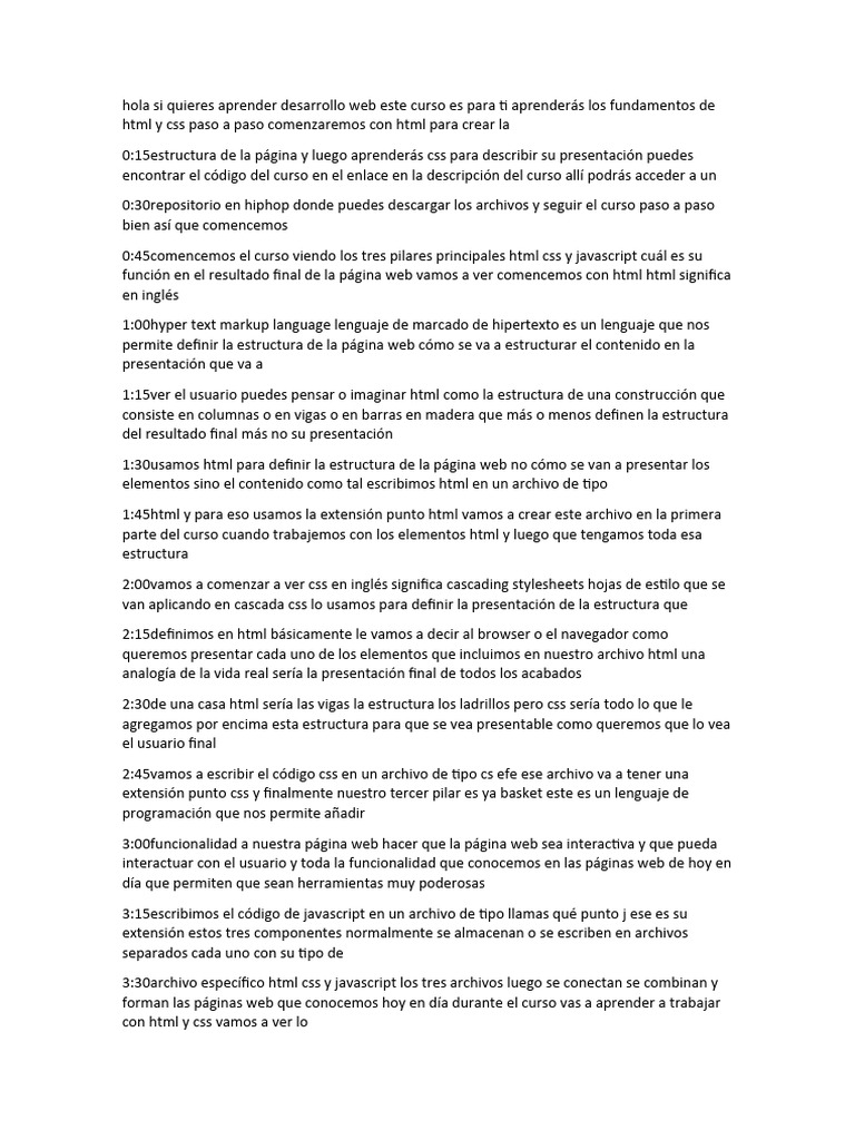 Hola Si Quieres Aprender Desarrollo Web Este Curso Es para Ti ...