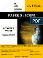 SCMPE Concept Notes by Atul Agarwal @mission - CA - Final