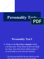 Additional Personality Tests