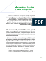 Capítulo 7. La Formación de Docentes de Educación Inicial en Argentina