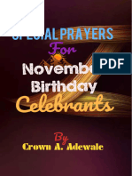 300 Prophetic Prayers For Nov Birthday Celebrants