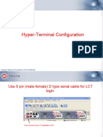 Hyper Terminal & Ceraview Login