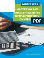 Whitepaper 2 Fee Simple Mastering Tax Challenges in Fee Simple Property Ownership