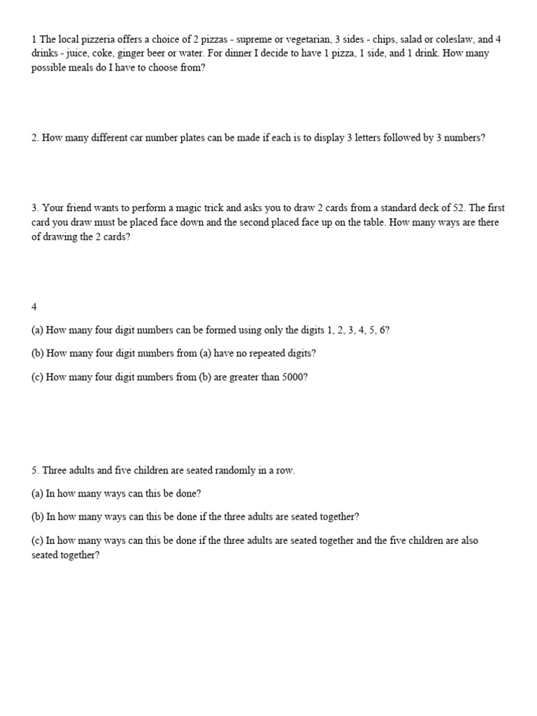 Principle of counting practice 2 pdf permutation