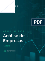 Agora - Insights - Analise de Empresas - Sabesp - 181023