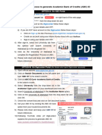 ABC ID Generation - Steps