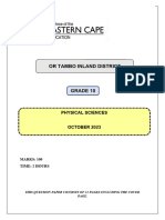 Physical Sciences Paper 1 GR 10 Term 4-1