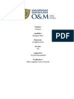 Tema II - Identificación y Clasificación de Las Pruebas de Personalidad