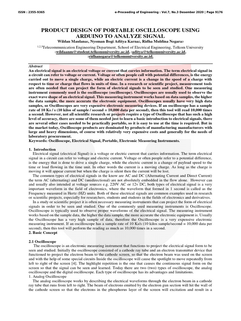 20.04.3254 Jurnal Eproc PDF Analogue Electronics Analog To