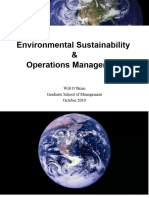Environment Sustainibility