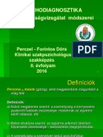 Dr. Perczel Forintos Dóra - Pszichodiagnosztika