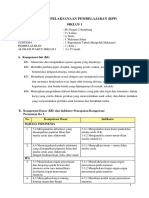 Rencana Pelaksanaan Pembelajaran (RPP) Siklus 1: A. Kompetensi Inti (KI)