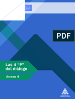 Las 4P Del Diálogo. Propósito, Producto, Personas y Proceso.