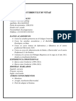 Curriculum Vitae Ebona Ekang