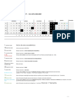 Calendario Escolar FAUP Ano Lectivo 2023 2024