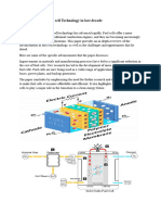 Advancement of Fuel Cell Technology in Last Decade