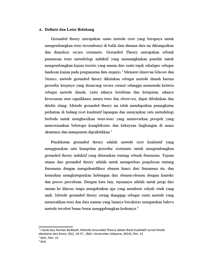 Grounded Theory | PDF