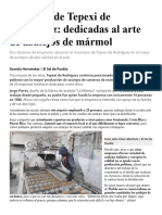 Canteras de Tepexi de Rodríguez: Dedicadas Al Arte de Azulejos de Mármol