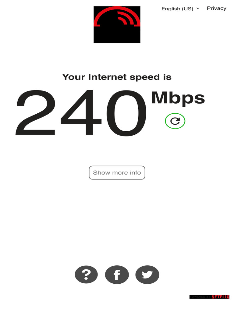 Speed Test PDF