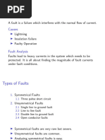 Fault Analysis