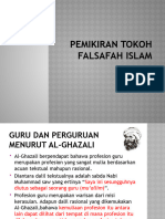 Pemikiran Tokoh Falsafah Islam 