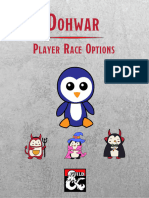 Dohwar - 5e Player Race