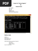 Scholar Register