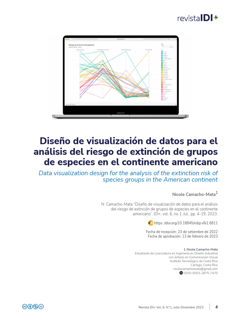 Dise o de visualizaci n de datos para el an lisis del riesgo de