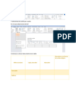 Como Diseñar Una Tabla en Word, Pasos