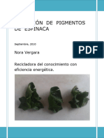 Dokumen - Tips Extracion de Pigmentos de Espinaca