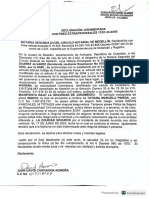 Declaración Juramentada