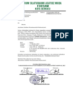 SURAT PERMOHONAN KEHADIRAN Test