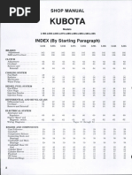 Kubota: Shop Manual