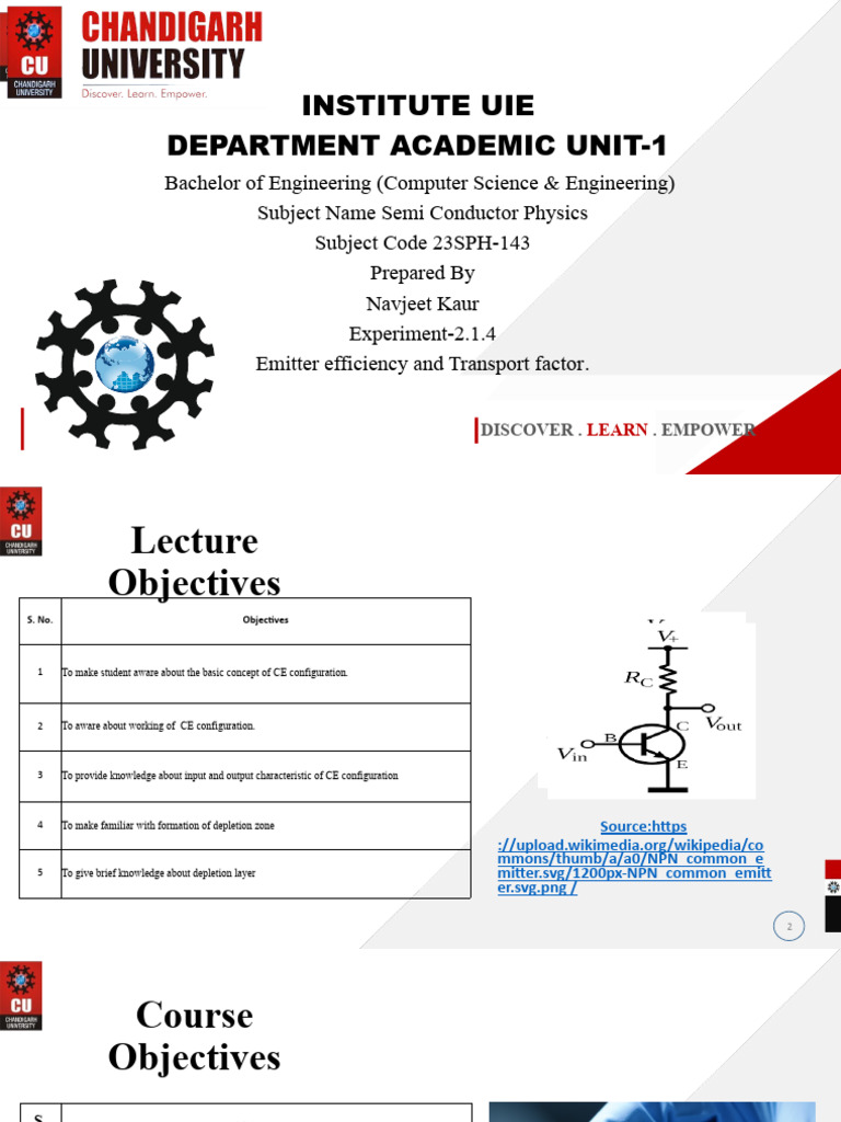 Lecture 2.1.4 | PDF | Amplifier | Information And Communications Technology