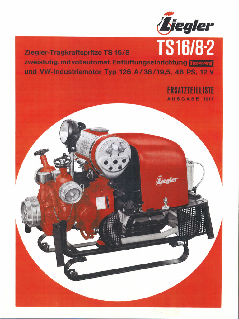 TS 16-8-2 VW Typ 126 Mit Trokomat - Ersatzteilliste | PDF
