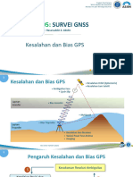 Survei GNSS 7 - Kesalahan Dan Bias GPS - 2023