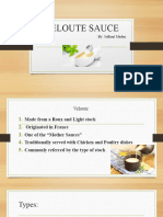 Veloute Sauce