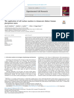 2020 The Application of Cell Surface Markers To Demarcate Distinct Human Pluripotent States (Experimental Cell Research)