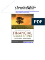 Financial Accounting 6th Edition Weygandt Solutions Manual