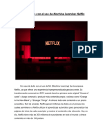 Caso de Éxito Con El Uso de Machine Learning - Netflix