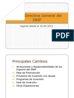 Presentac Nueva Directiva General Del SNIP-2011-GN