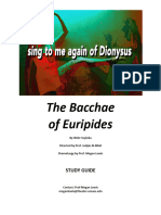 The Bacchae Study Guide