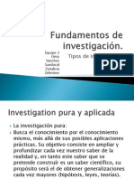 Fundamentos de Investigación