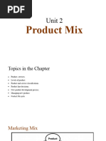 Unit 2 Product Mix