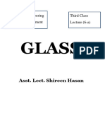 Heat Treatment of Glass